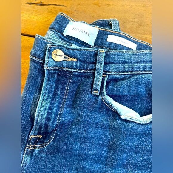 Frame Denim Women's Blue Jeans; Le Garcon; Size 27 - Picture 8 of 15